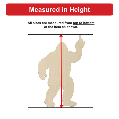 a wooden silhouette of a person, with measurements drawn on it to indicate the height of the individual.
