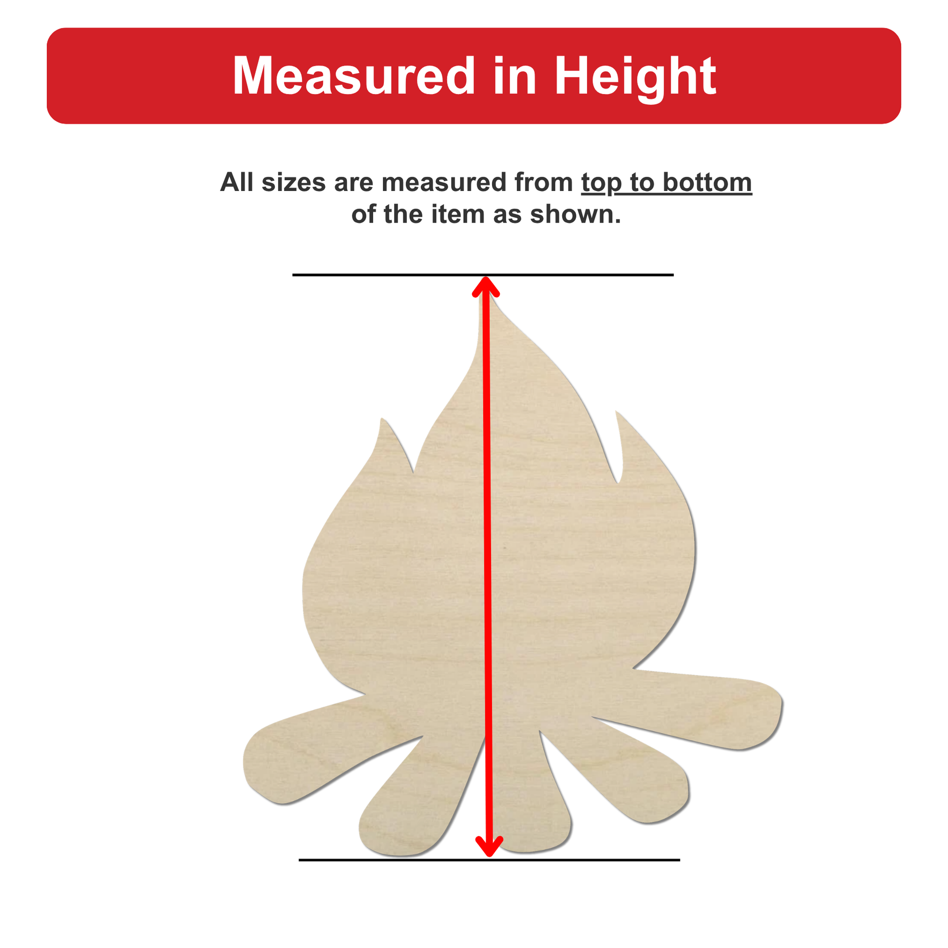 a firework with a red line drawn between the top and bottom of the firework.