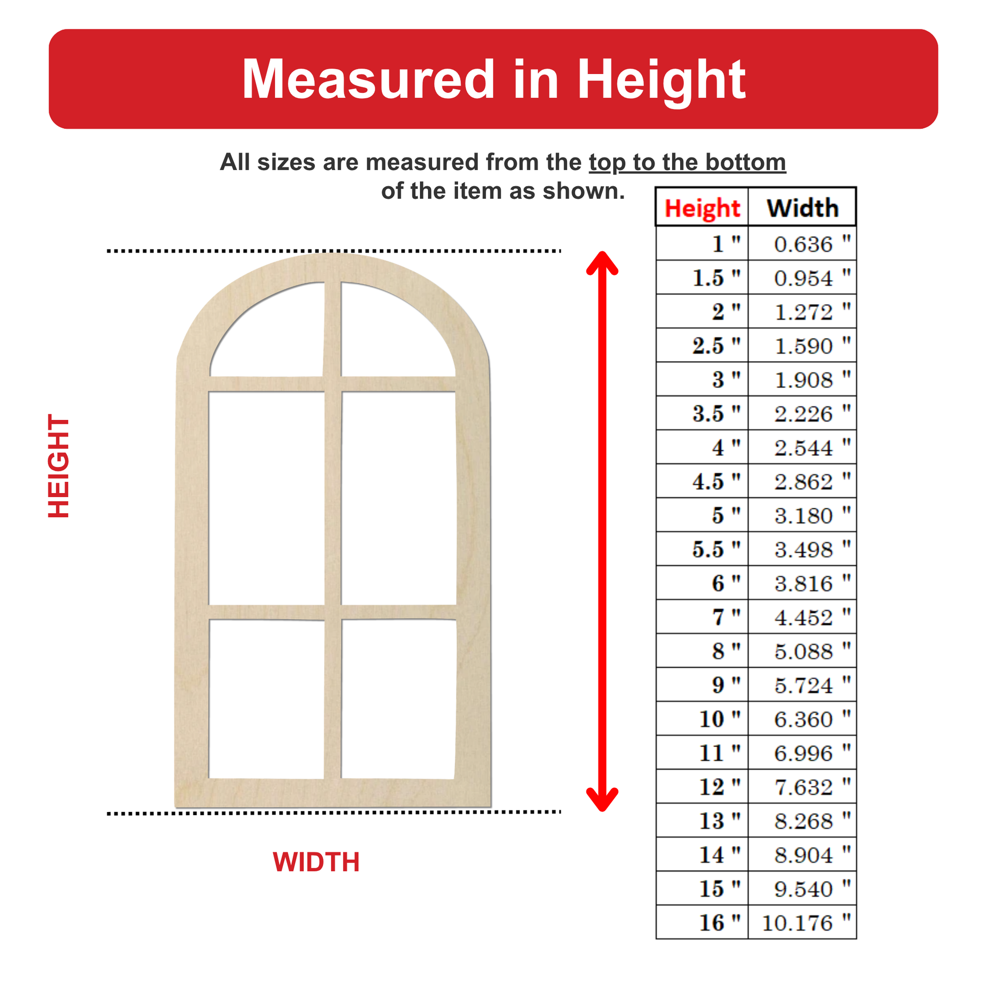 The image is a diagram that shows the height and width of a window, with the height being measured from the top to the bottom of the window and the width being measured from the top to the bottom of the window.