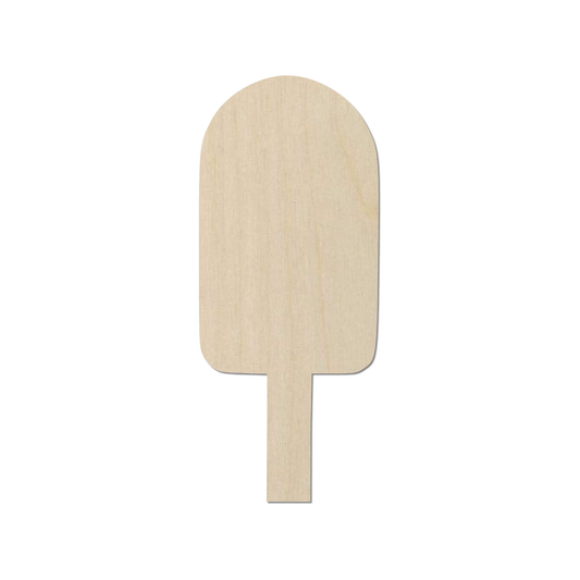 A simple wooden popsicle stick figure against a white background.