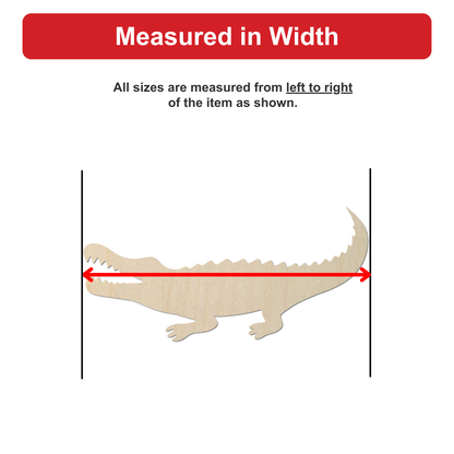 a wooden crocodile.