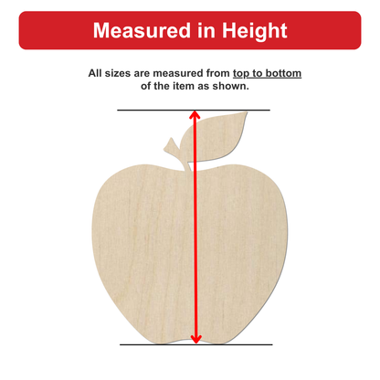 an apple, which is shown from top to bottom.