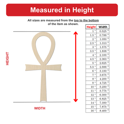 The image is a diagram that shows the height and width of an item, with a vertical red arrow pointing from the top to the bottom of the item. The diagram provides a visual representation of the item's dimensions, allowing for easy comparison and understanding of the measurements.