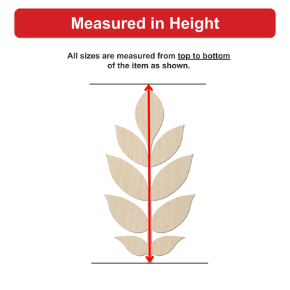 a plant with a single leaf, and the leaf is being measured in height.