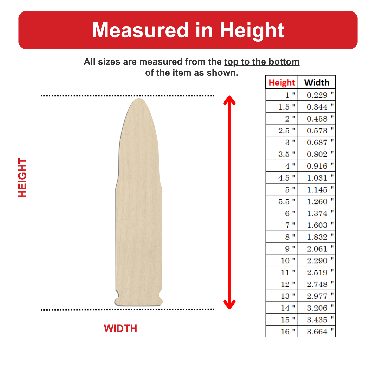 The image is a detailed diagram that measures the height and width of an object, with a focus on the top and bottom of the object. The diagram provides a visual representation of the measurements, allowing for easy comparison and understanding of the object's dimensions.