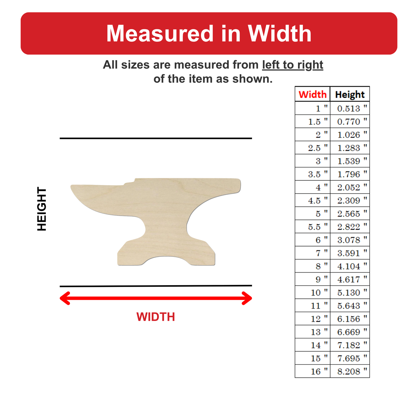 The image is a woodworking project that measures the width of a piece of wood. The project is shown in a detailed manner, with measurements provided for various widths.