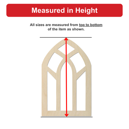 a wooden archway, which is shown from top to bottom.