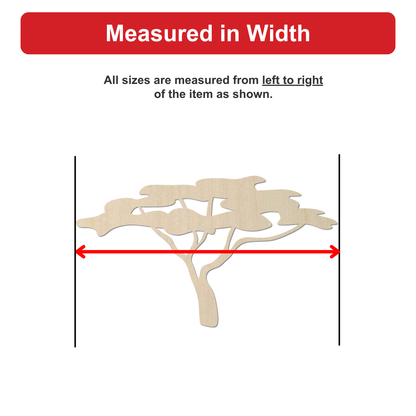 a tree with a red line indicating the width of the tree.
