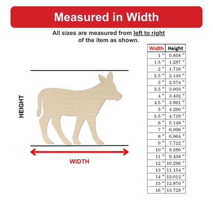 The image is a wood carving of a deer, and it is being measured in width. The deer is shown from the left to the right, and the width is being measured along the bottom of the image.