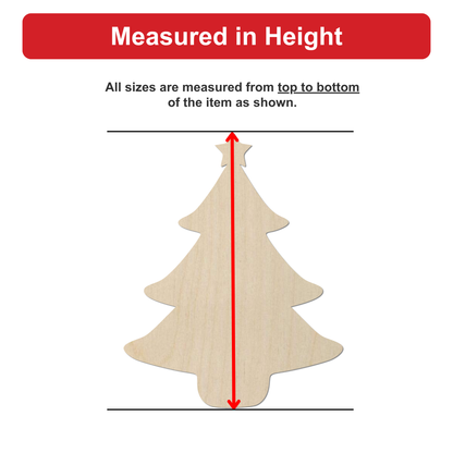 a Christmas tree made of wood, with a red line extending from the top to the bottom of the tree.